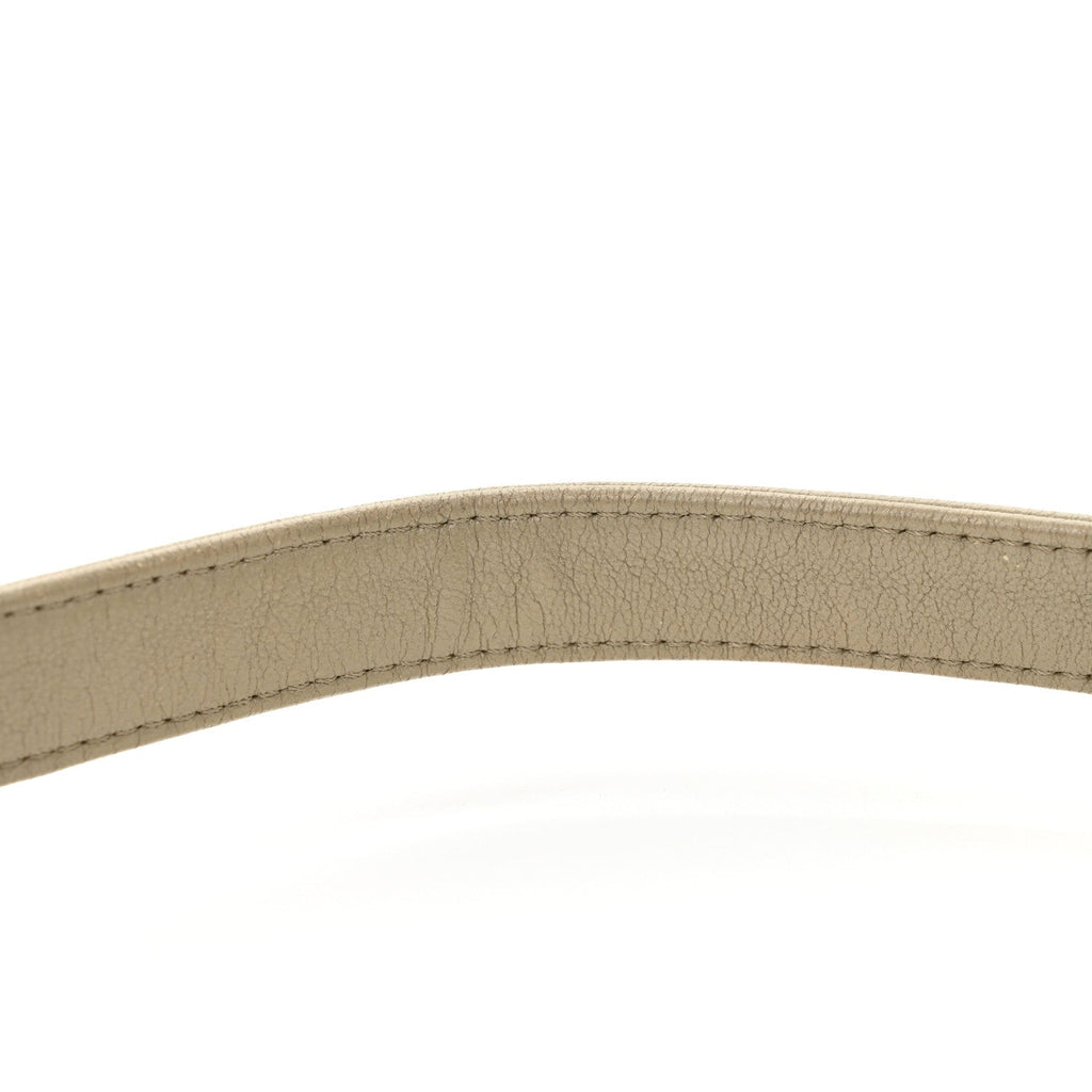 Metallic Lambskin Small Scaled Boy Flap Gold