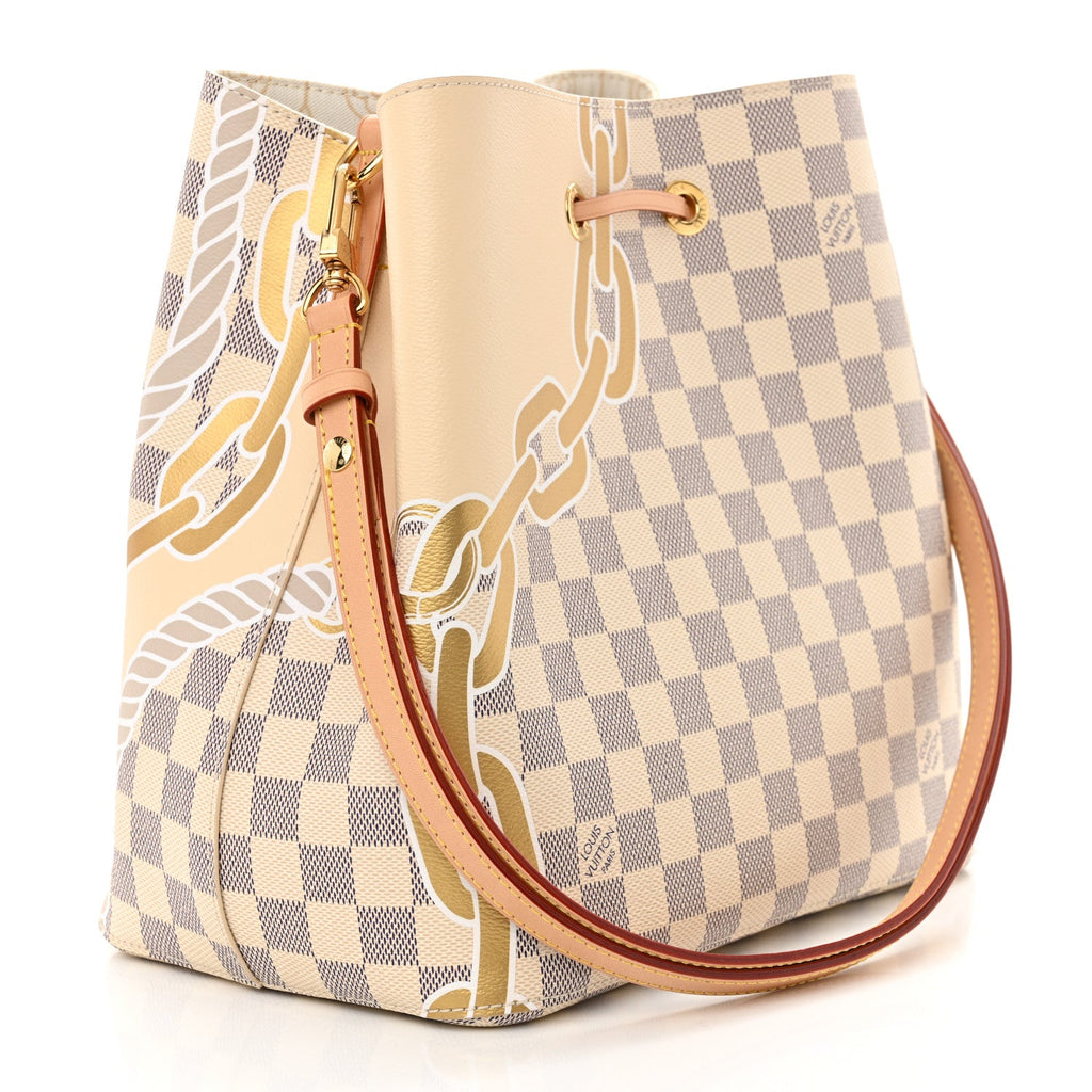 Damier Azur Nautical Neonoe MM