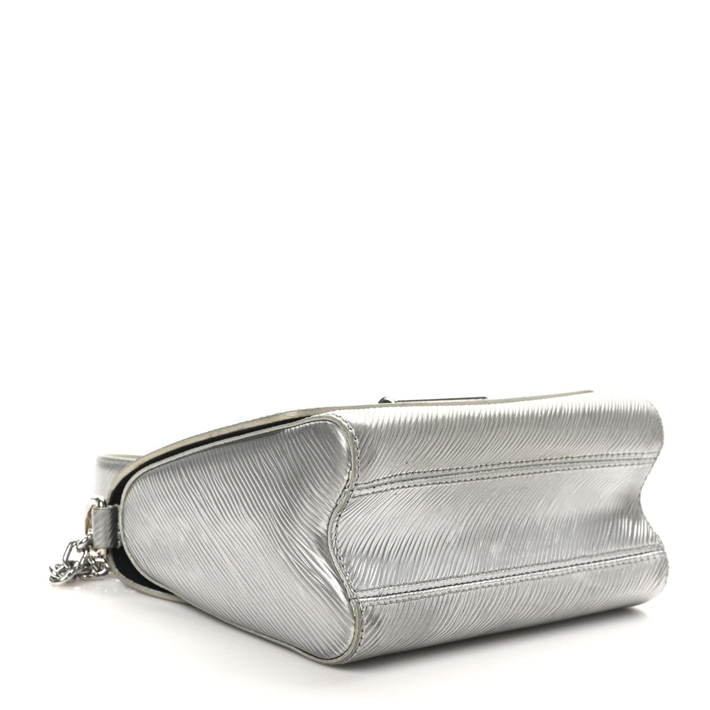 Epi Twist Shoulder Bag PM Argent