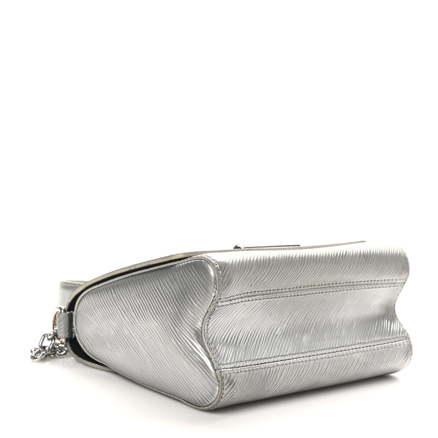 Epi Twist Shoulder Bag PM Argent