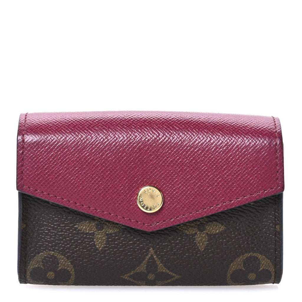 Monogram Sarah Multicartes Fuchsia