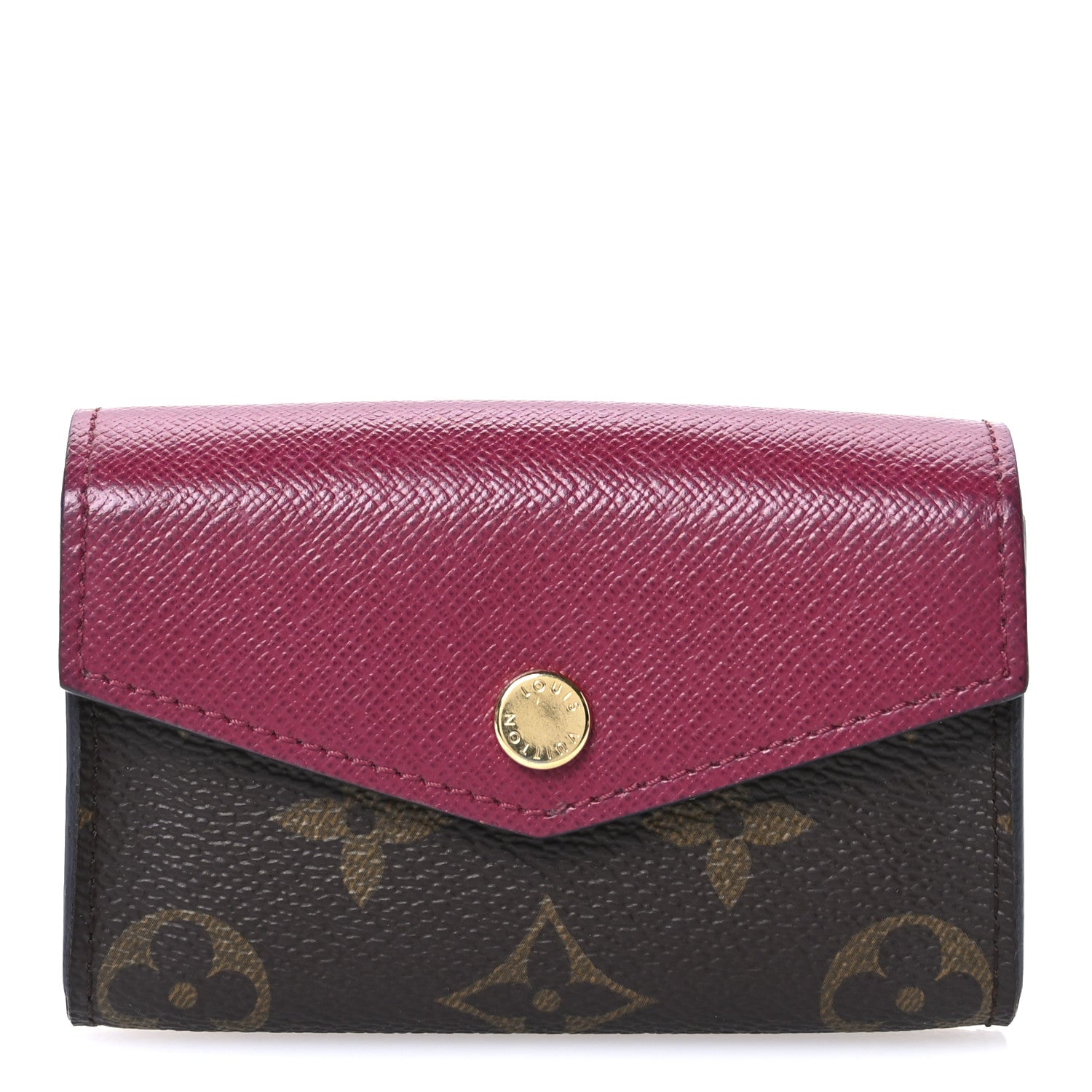 Monogram Sarah Multicartes Fuchsia