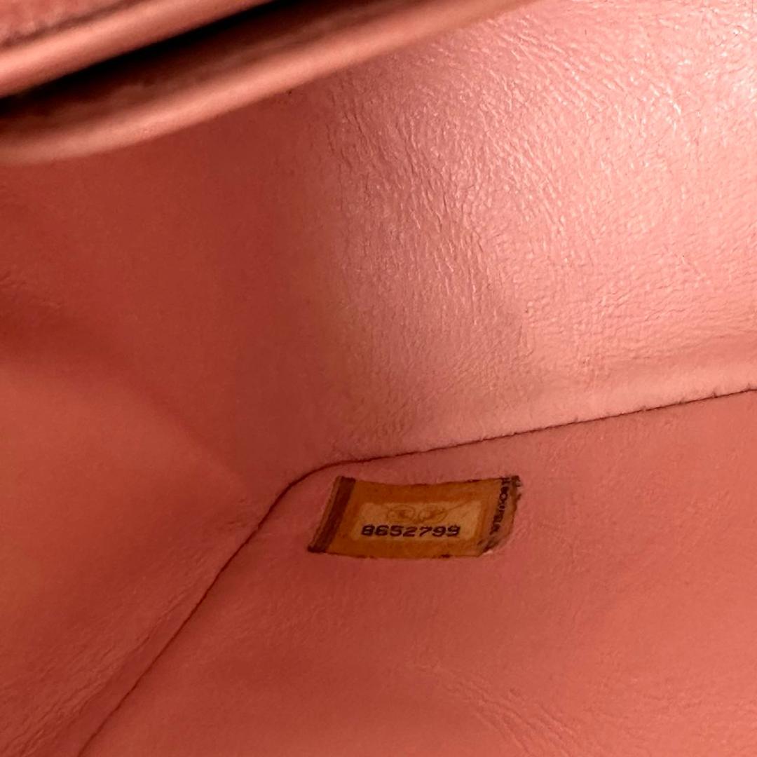 Chanel Vintage Pink Mini Square Classic Flap 2003-2004