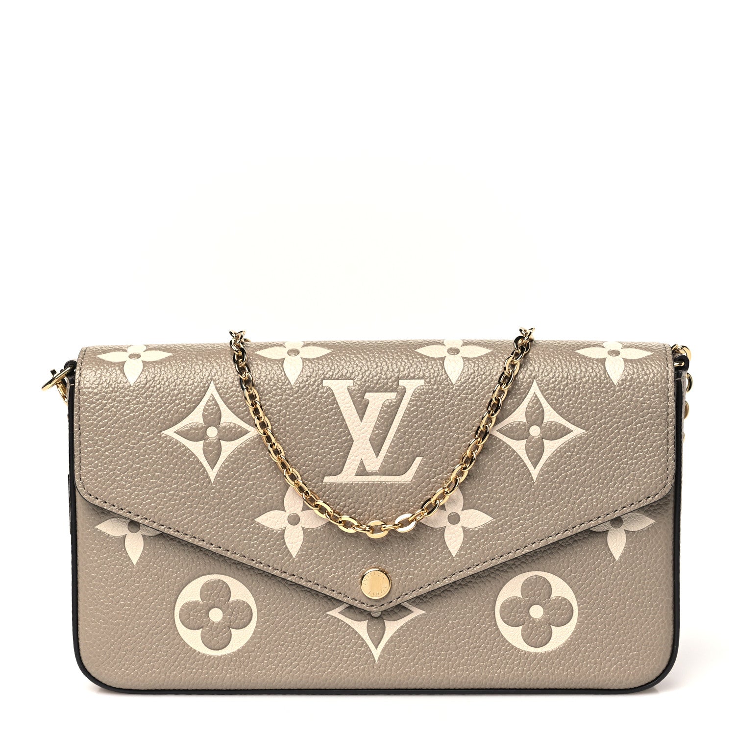 Empreinte Monogram Giant Felicie Pochette Tourterelle Creme