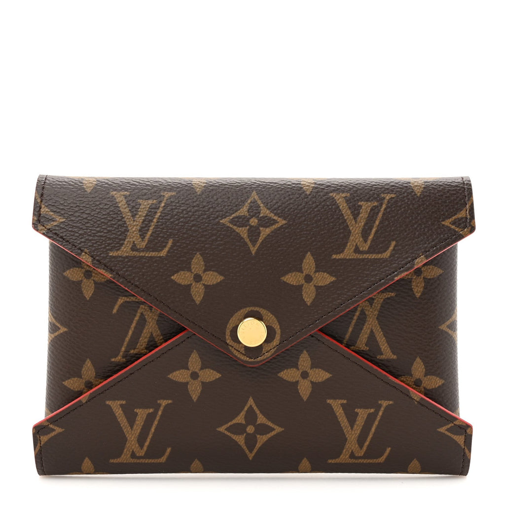 Monogram Medium Kirigami Pochette Insert Coquelicot