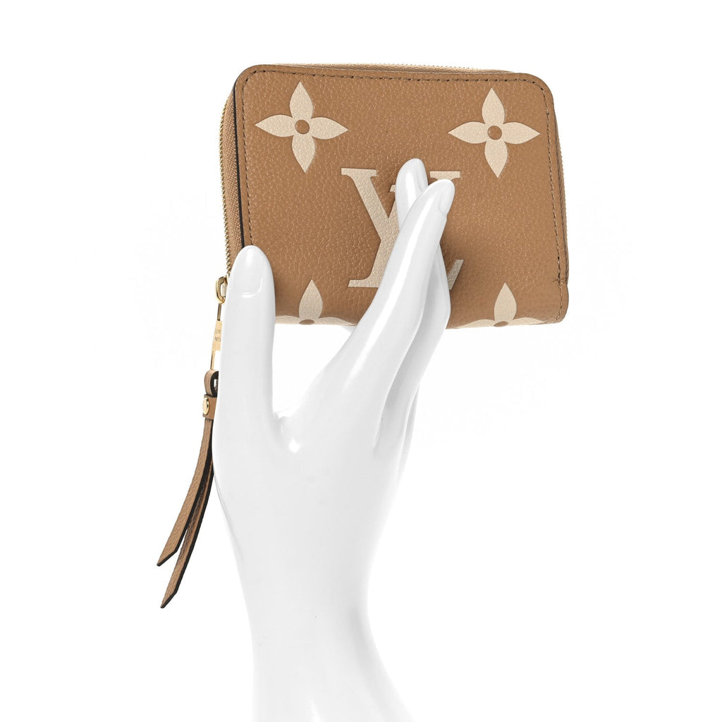 Empreinte Monogram Giant Zippy Coin Purse Arizona Creme