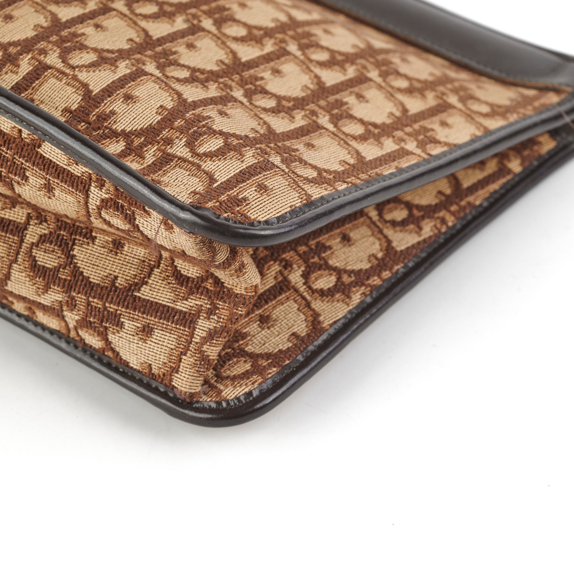 Christian Dior Vintage Brown Clutch