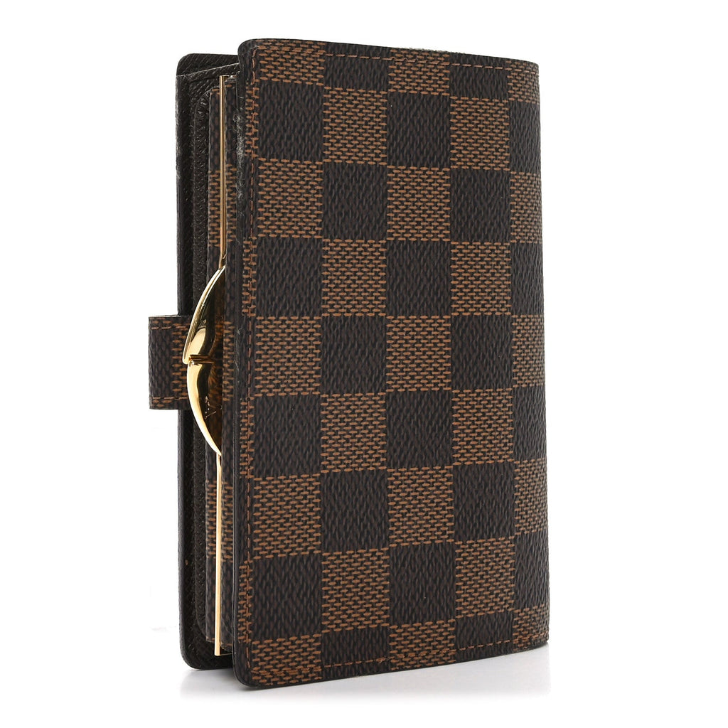 Damier Ebene French Purse Wallet