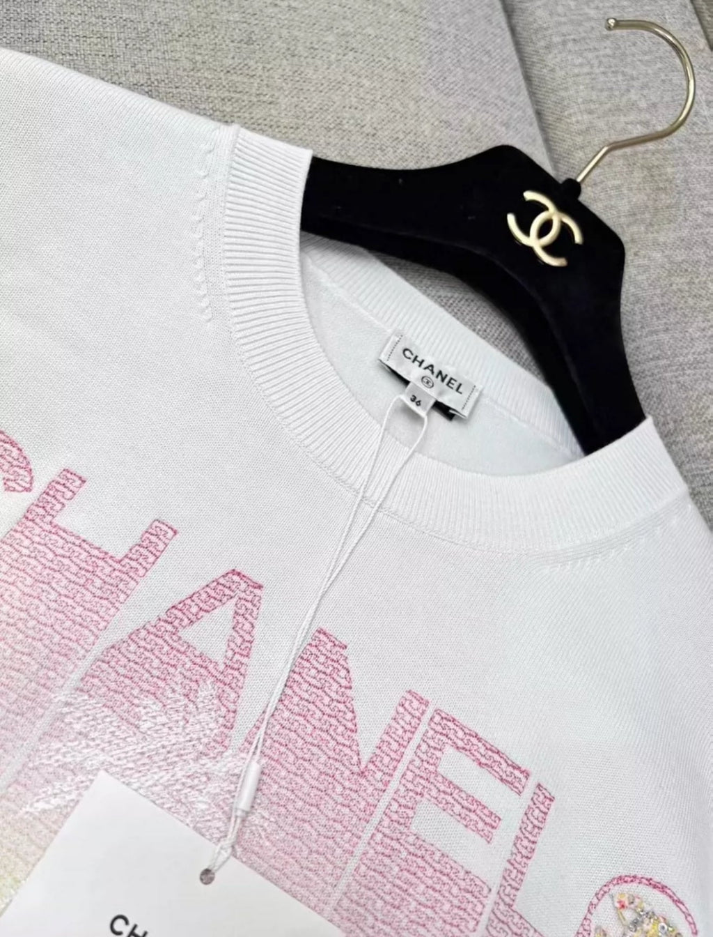 Chanel 24C White Pullover