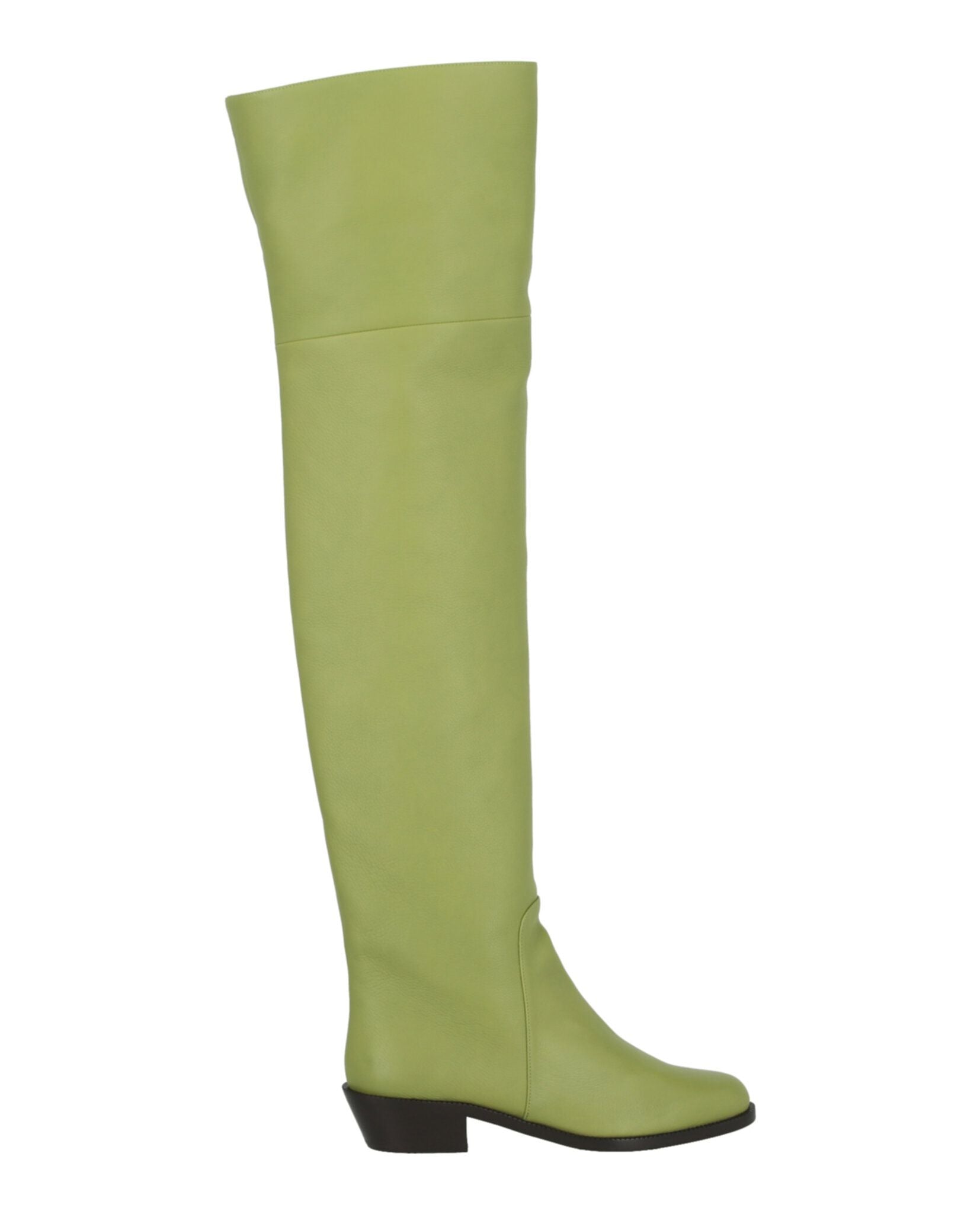 Women's Salvatore Ferragamo Bucaneve Leather Over-The-Knee Boots