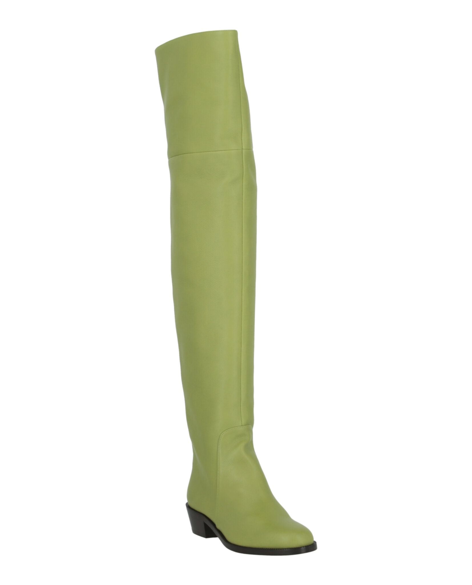 Women's Salvatore Ferragamo Bucaneve Leather Over-The-Knee Boots