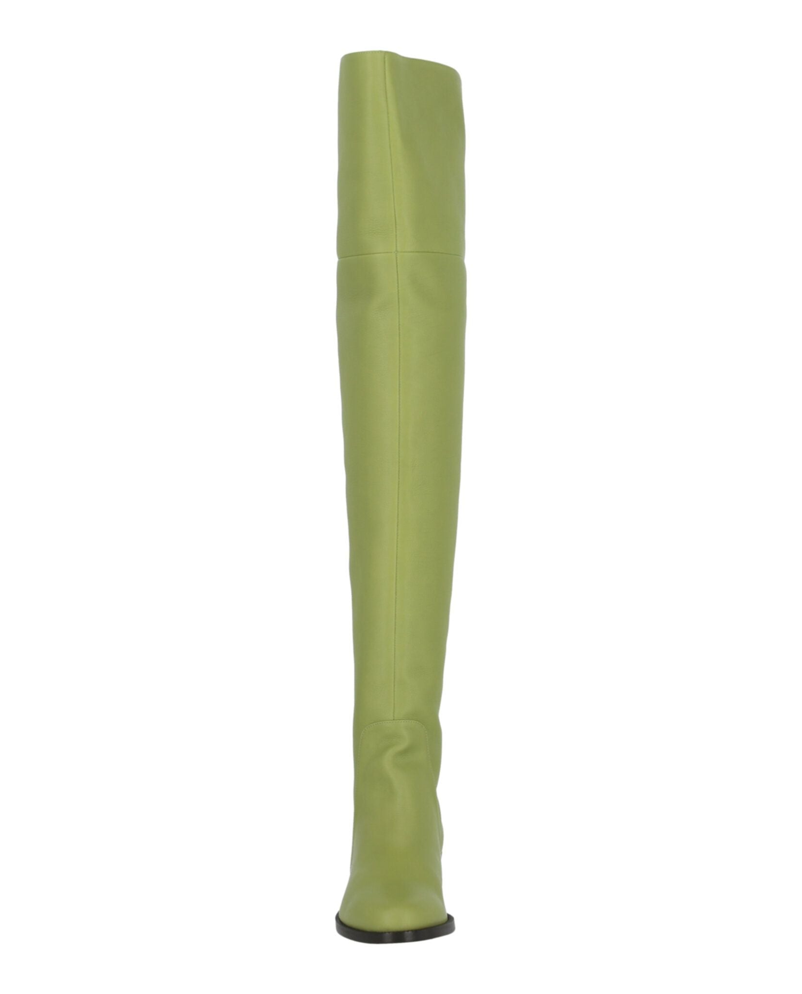 Women's Salvatore Ferragamo Bucaneve Leather Over-The-Knee Boots