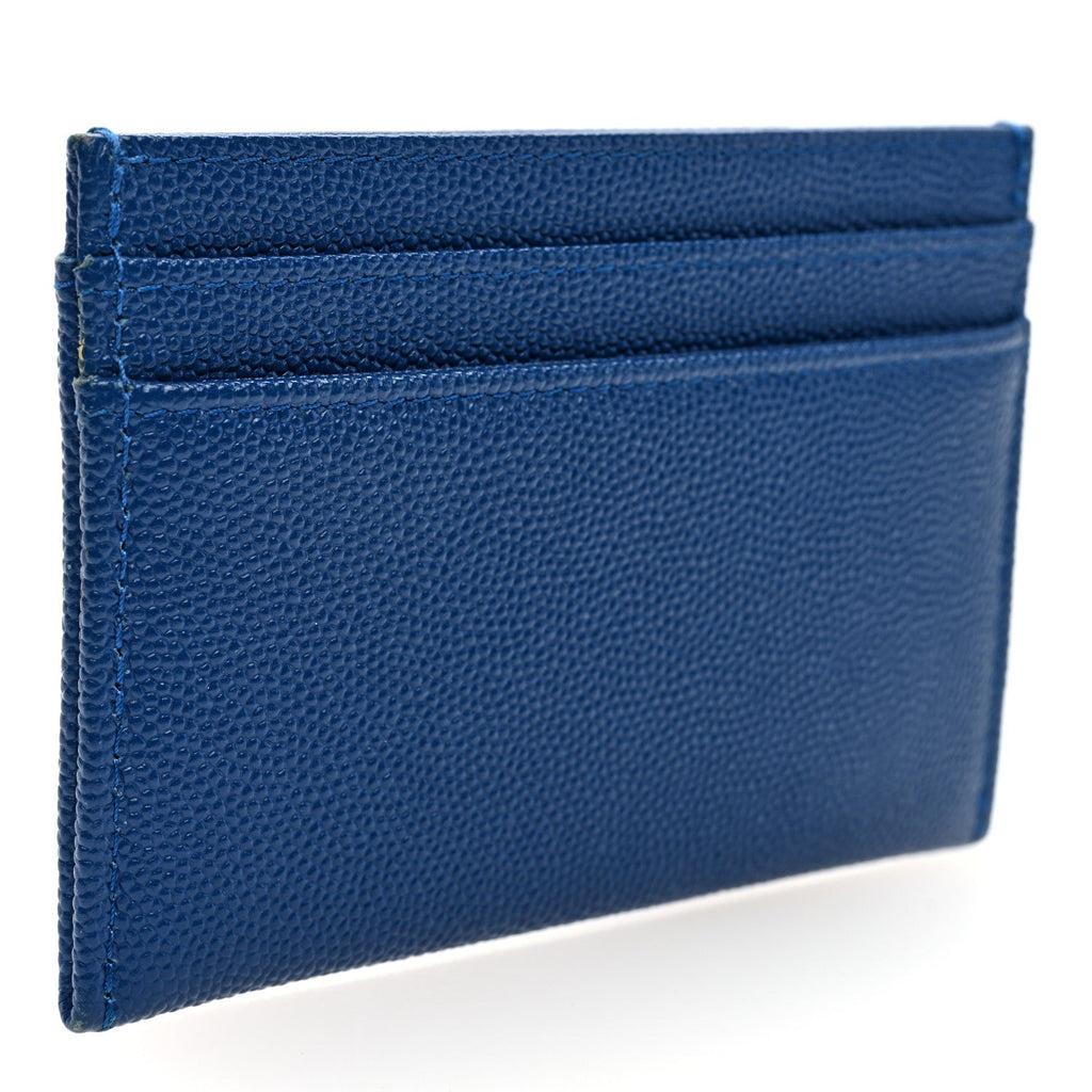 Caviar Timeless CC  Holder Wallet Blue