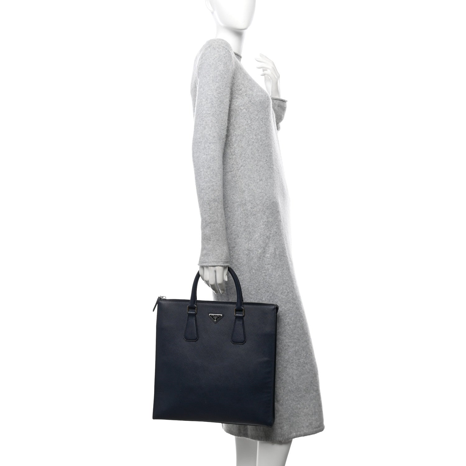Saffiano Travel Shopper Tote Baltico