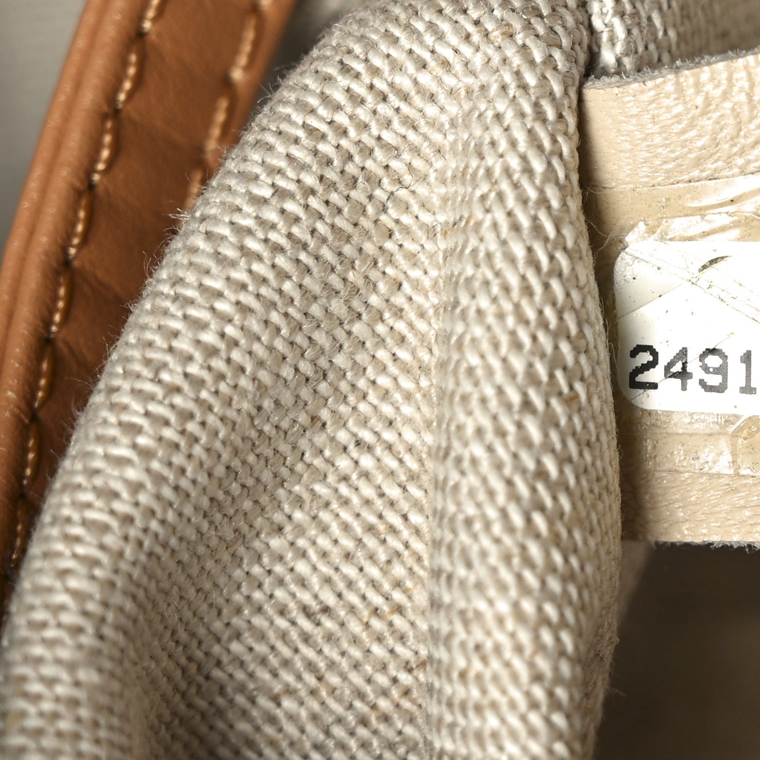 Canvas Small Iliad Shopping Tote Beige
