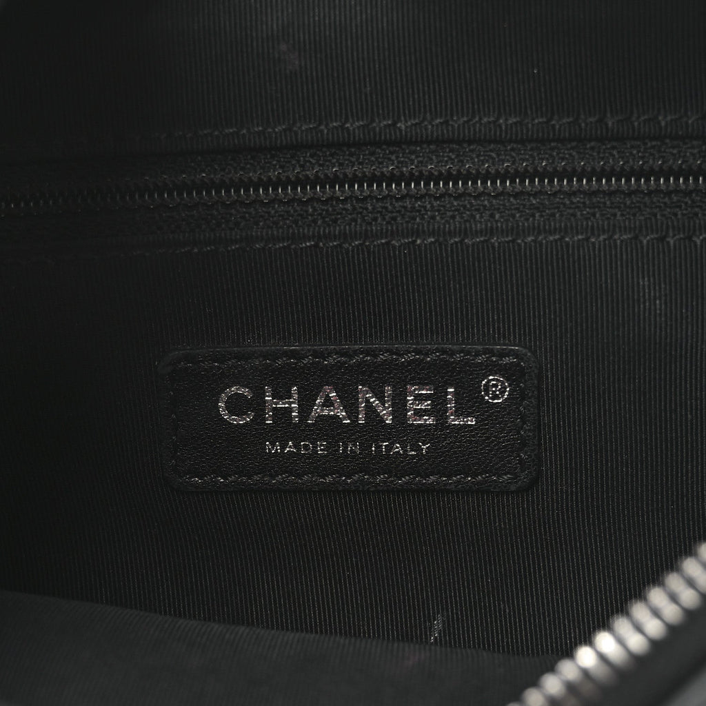 Calfskin Chain 20s Signe Waist Bag Black
