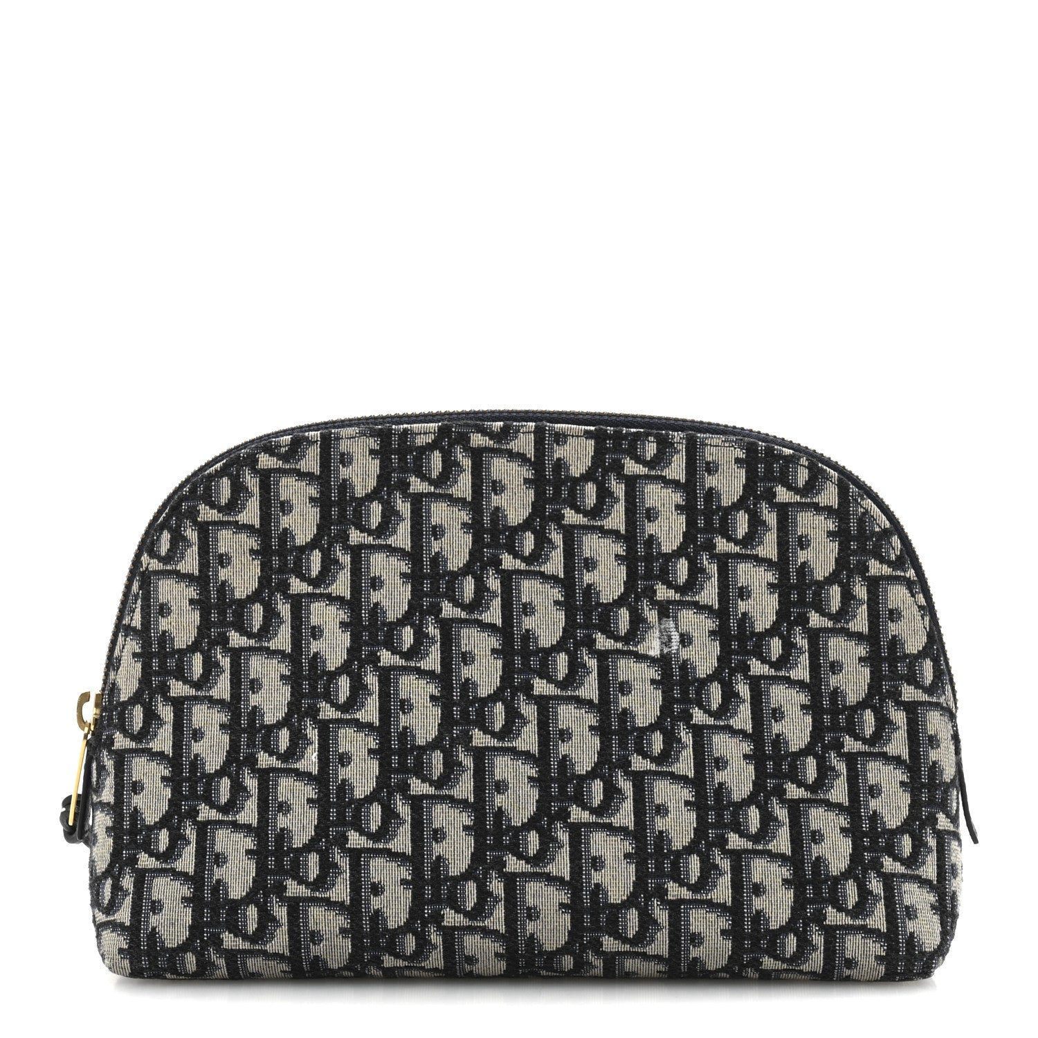 Oblique Large Beauty Pouch Bleu