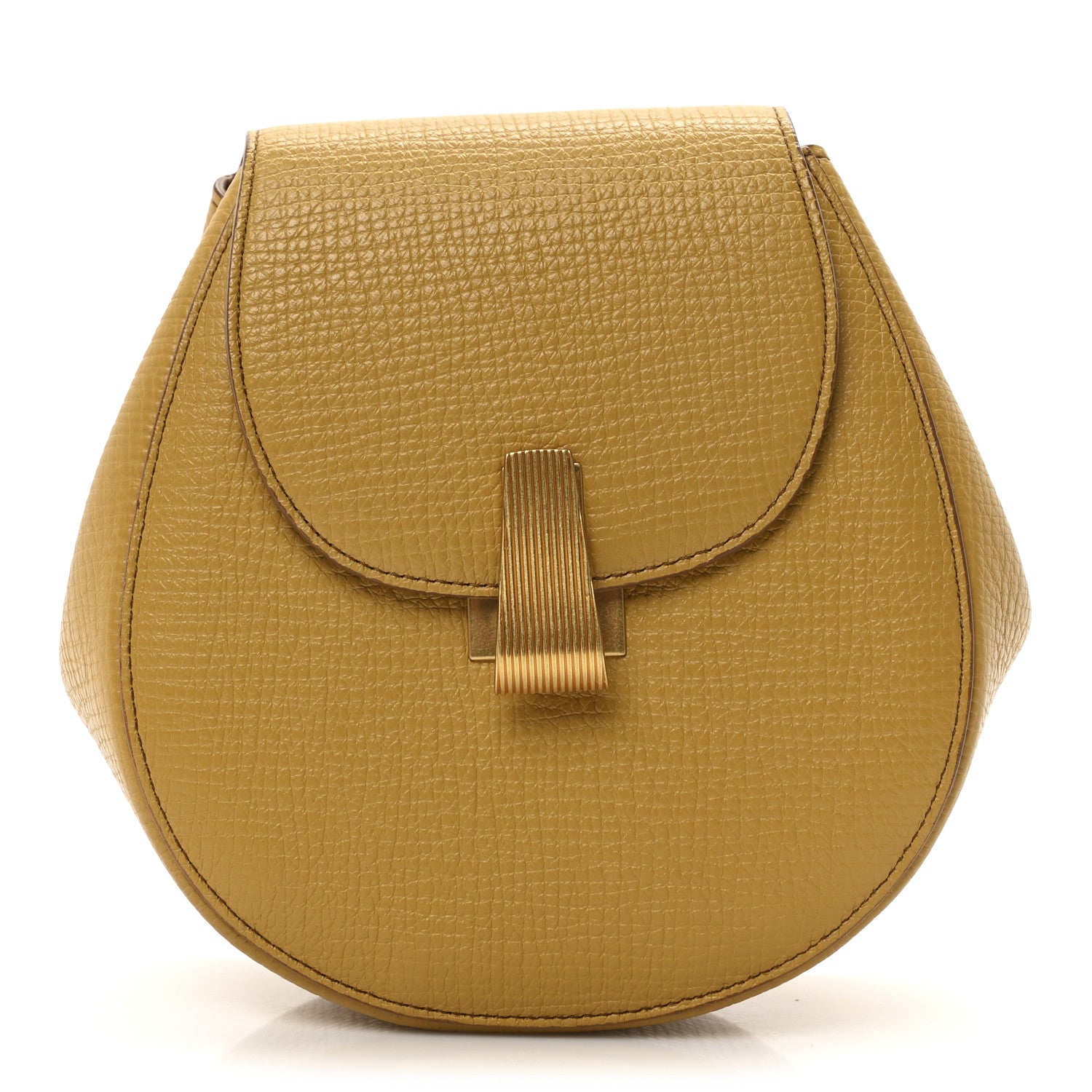 Palmellato Calfskin Rounded Belt Bag Butterscotch