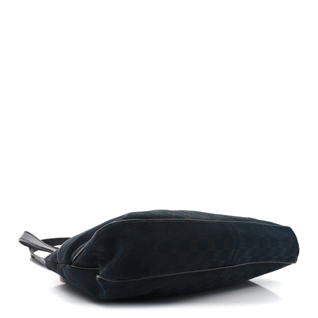 Monogram Medium Charmy Shoulder Bag Black