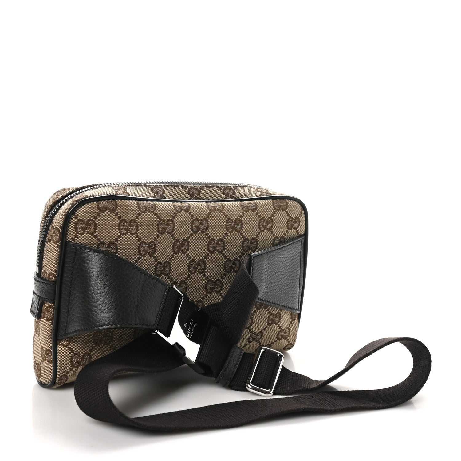 Monogram Belt Bag Dark Brown