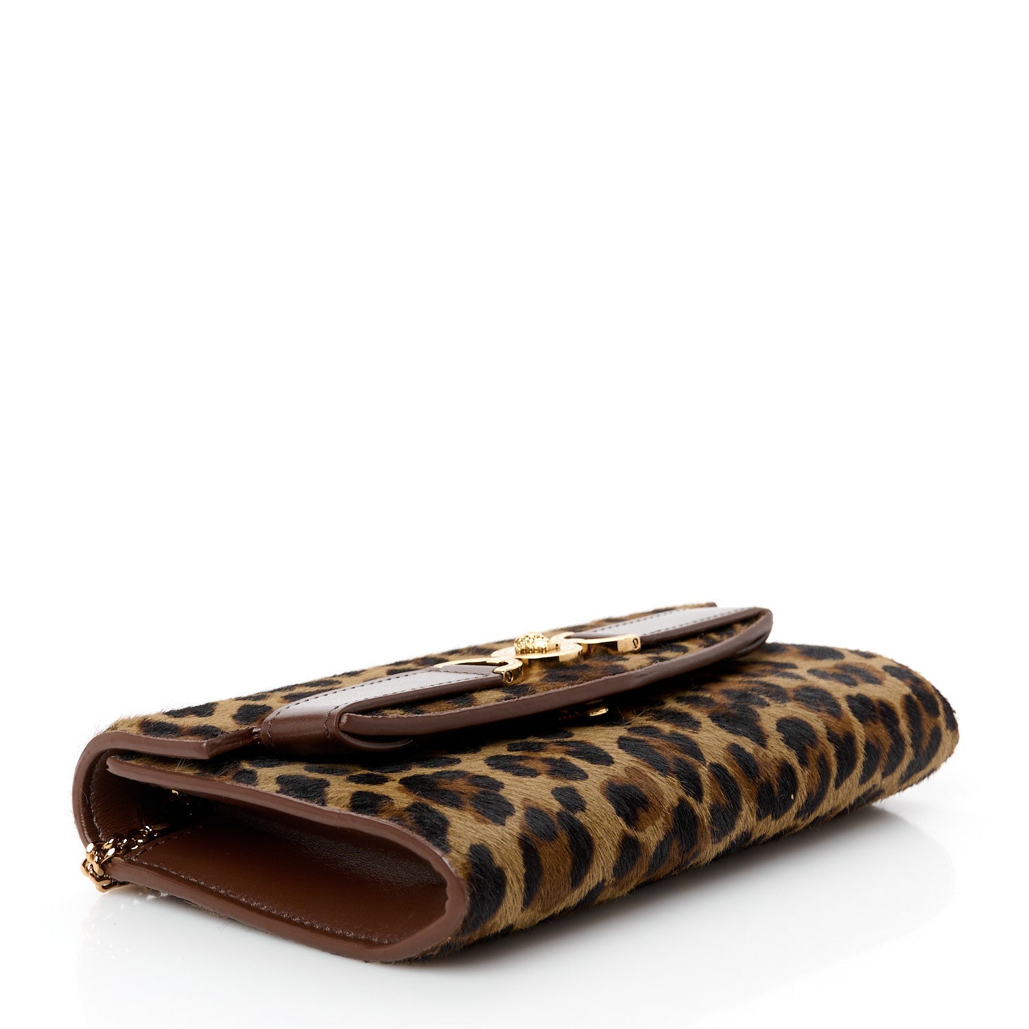 Calf Hair Medusa 95 Wallet On Chain Animalier