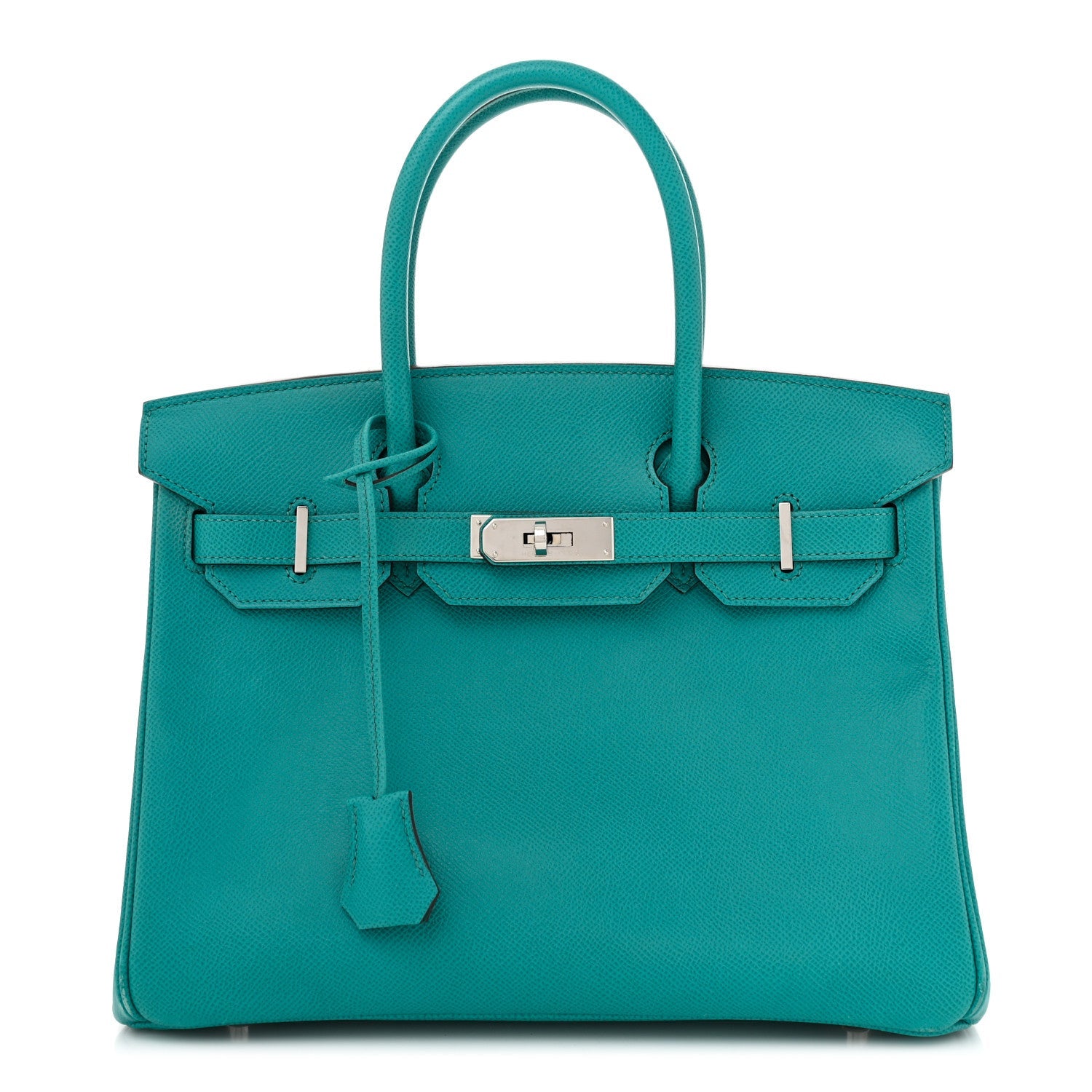 Epsom Birkin 30 Bleu Paon