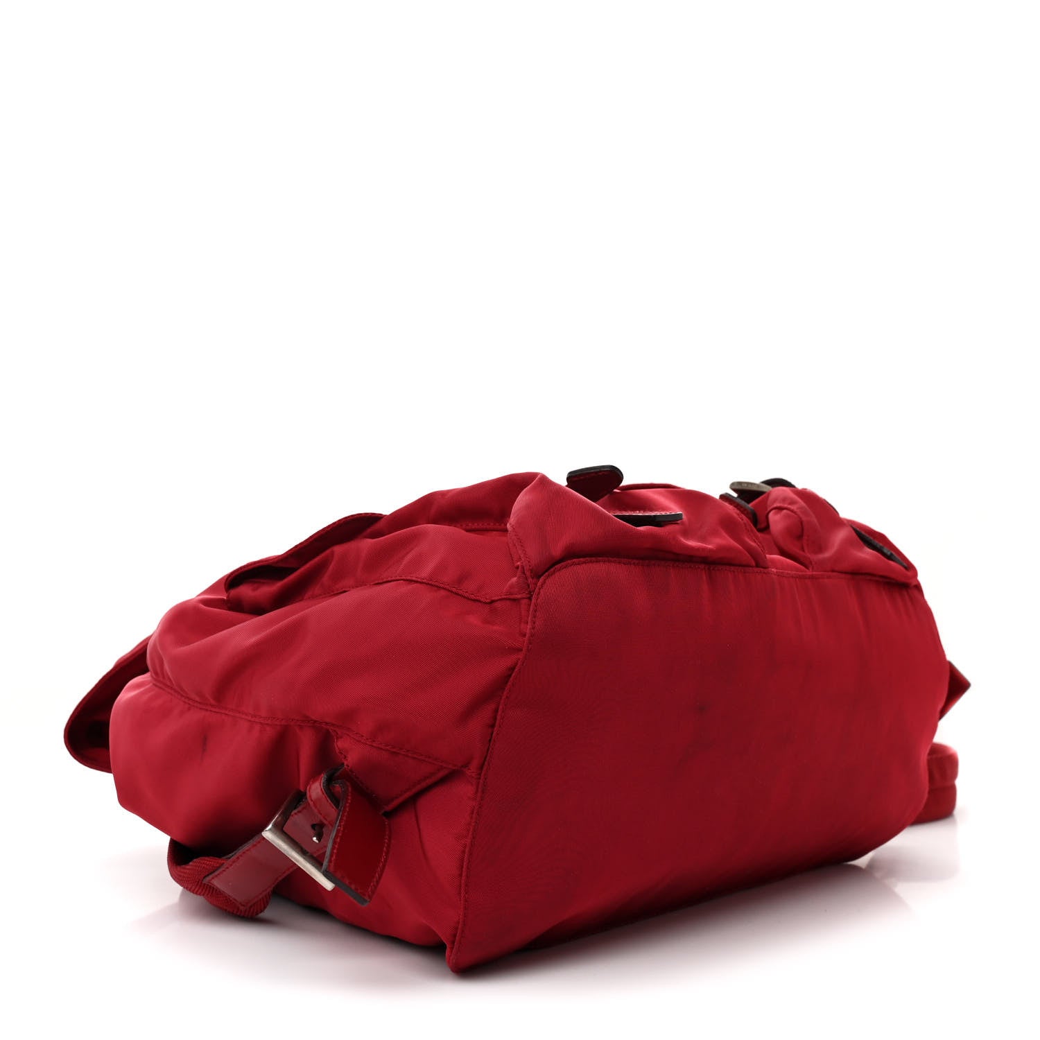 Tessuto Nylon Vela Medium Backpack Cerise
