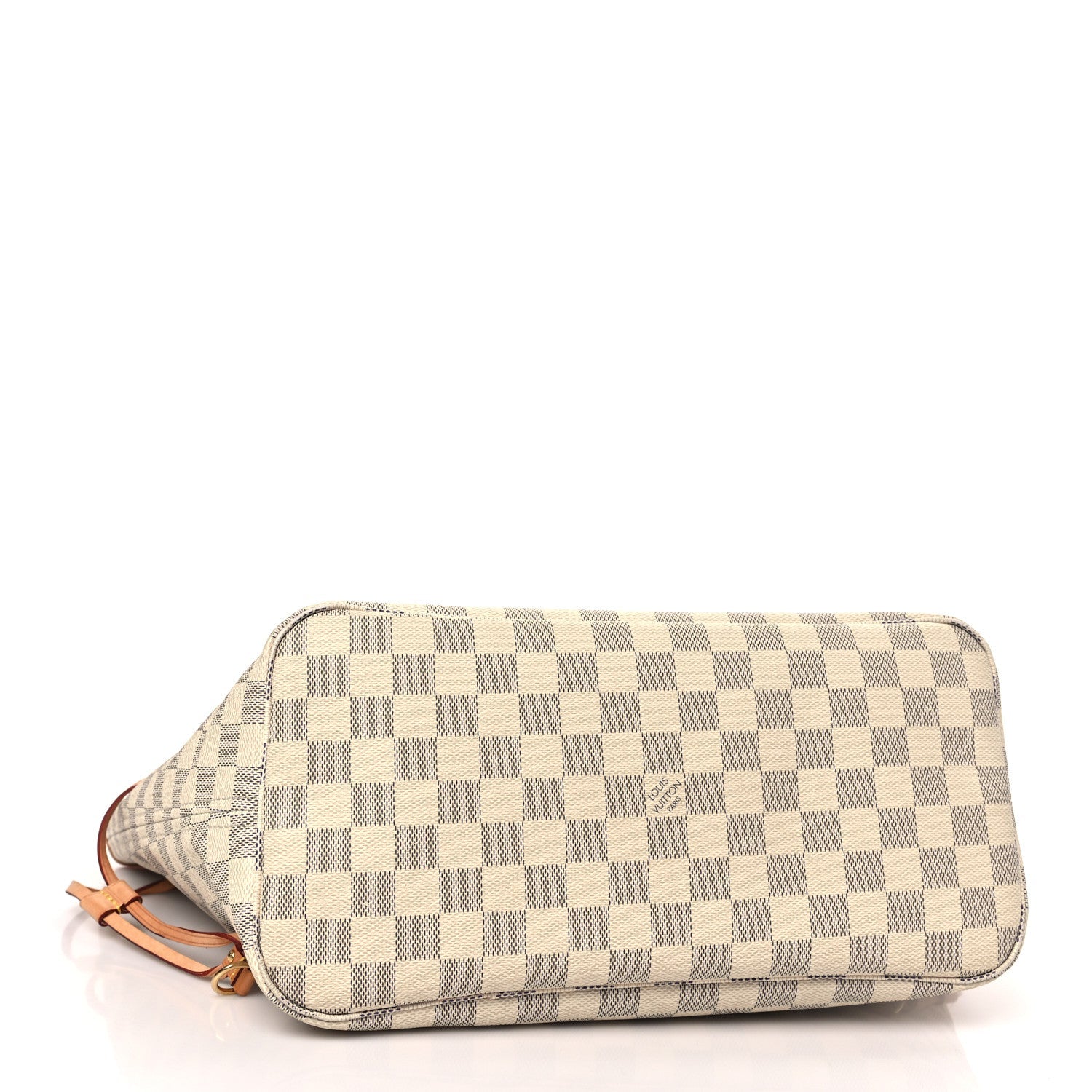 Damier Azur Neo Neverfull MM Rose Ballerine