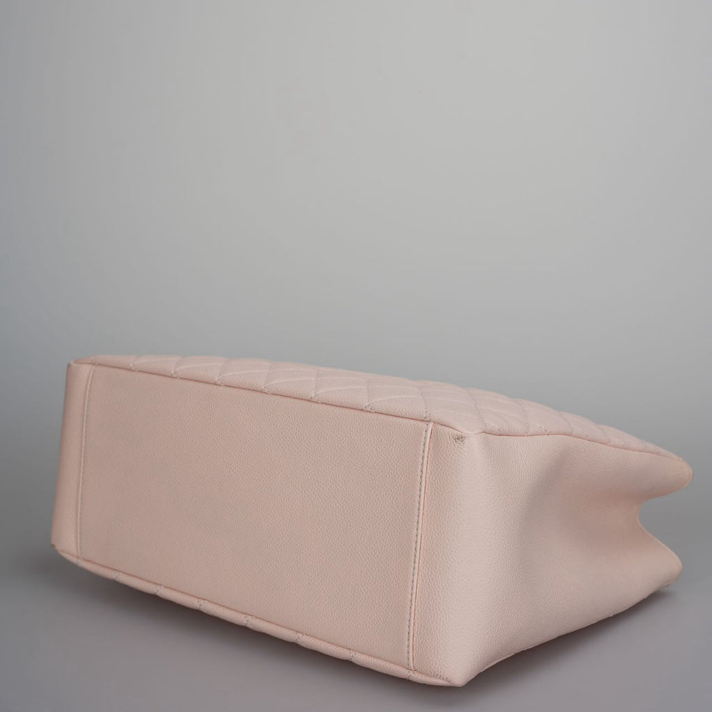 Chanel Pink Grand Shopping Tote Light Pink GST Bag in Caviar