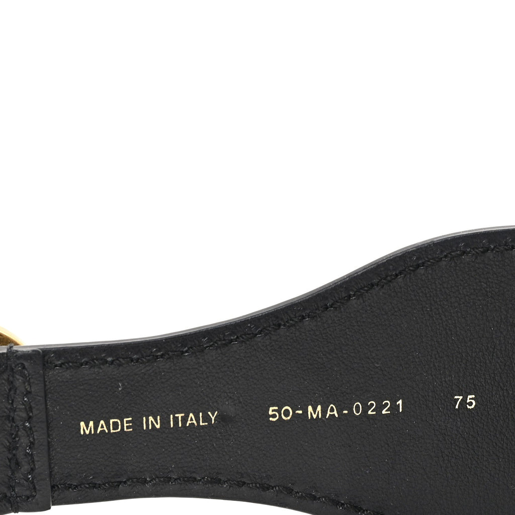 Canvas Embroidered Book Belt 75 30 Bleu