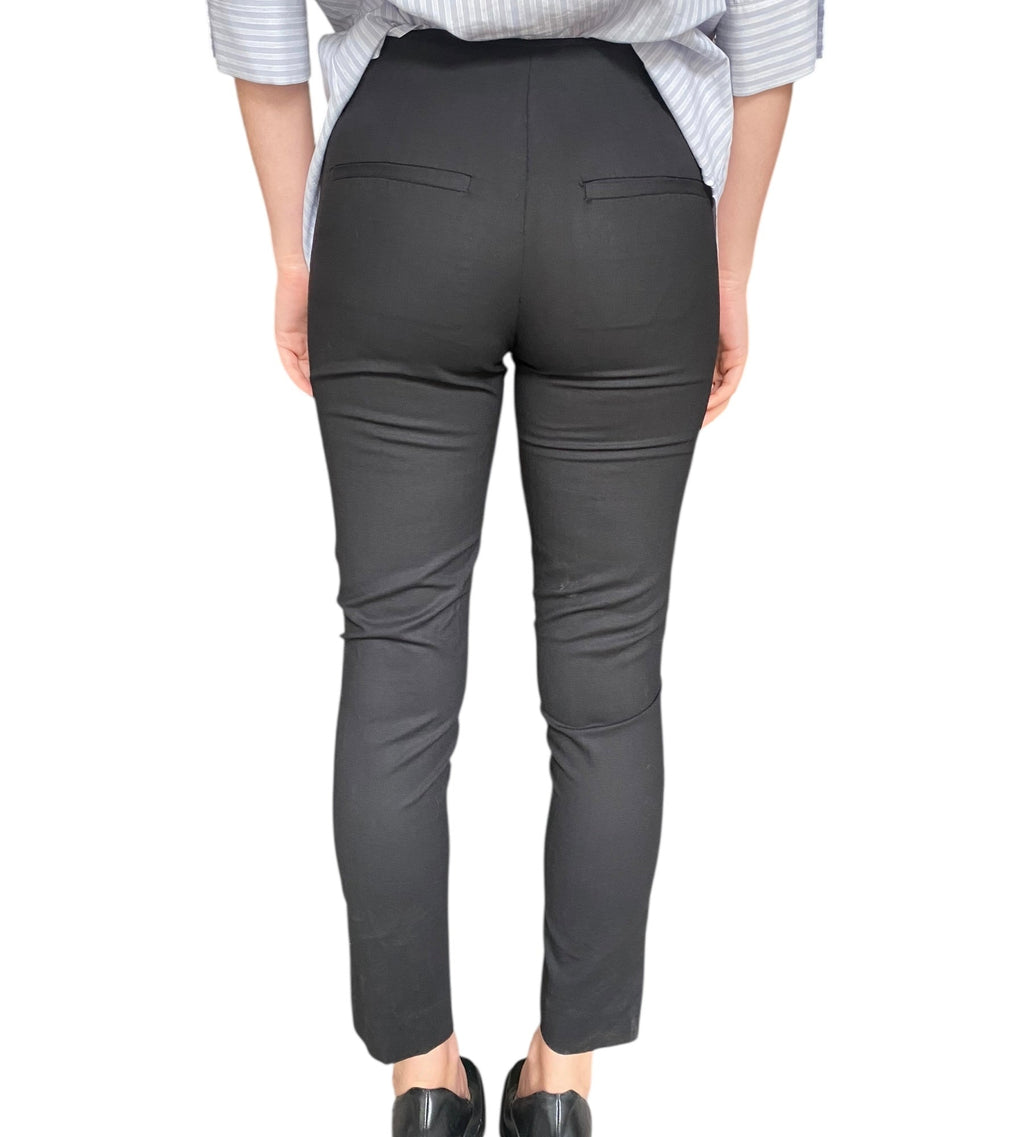 Toteme Black Slim Trousers - 32 / US 0