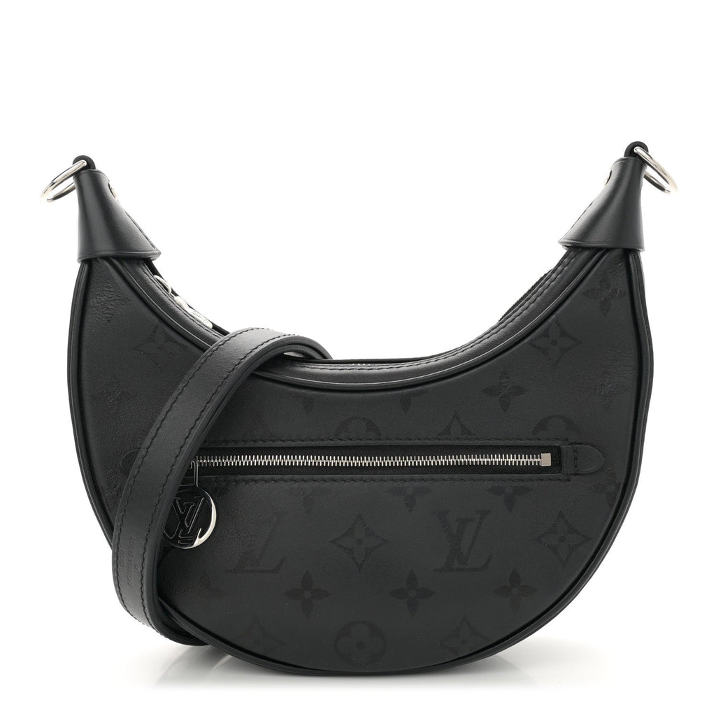 Calfskin Monogram Loop H27 Black