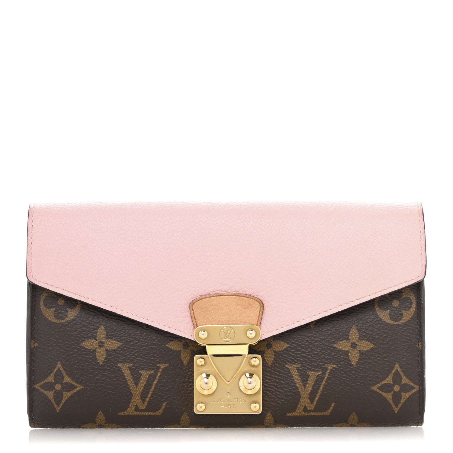 Monogram Pallas Wallet Rose Ballerine