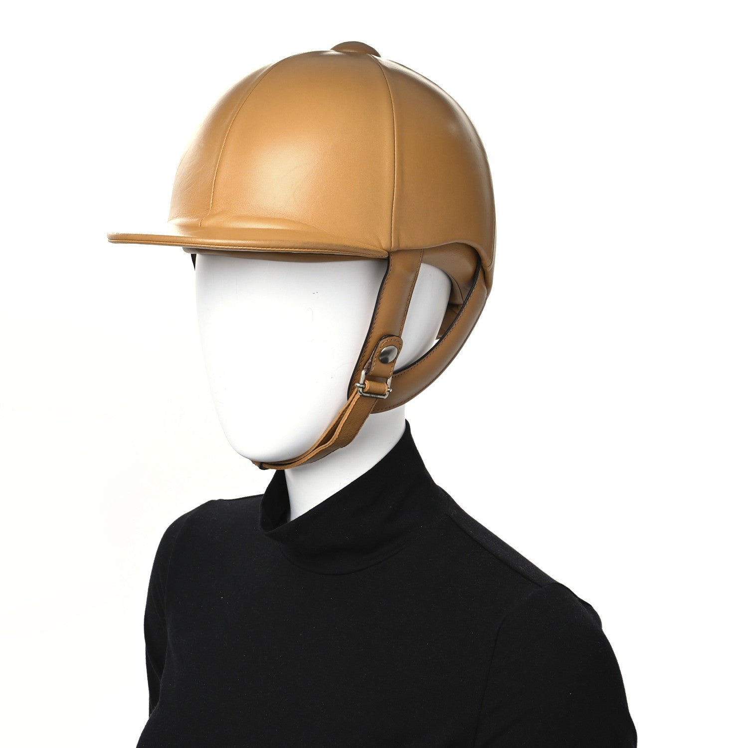 Nappa Ambassador Helmet Hat M Cuoio Honey Beige