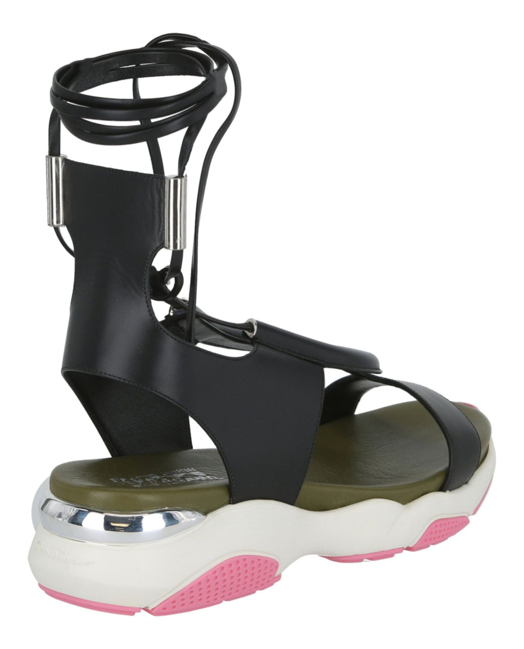 Women's Ferragamo Lace-Up Flat Sandals
