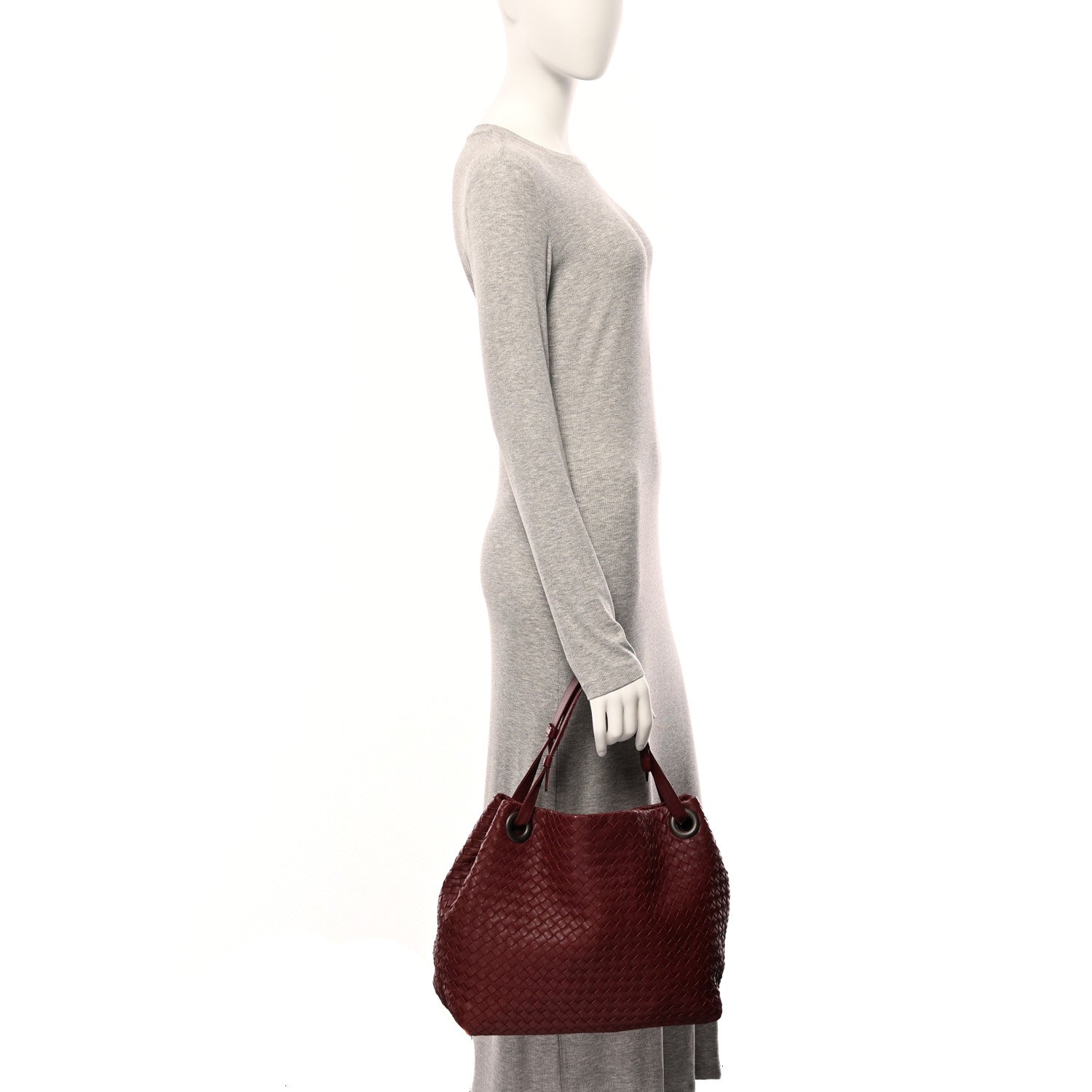 Nappa Intrecciato Bella Tote Brique