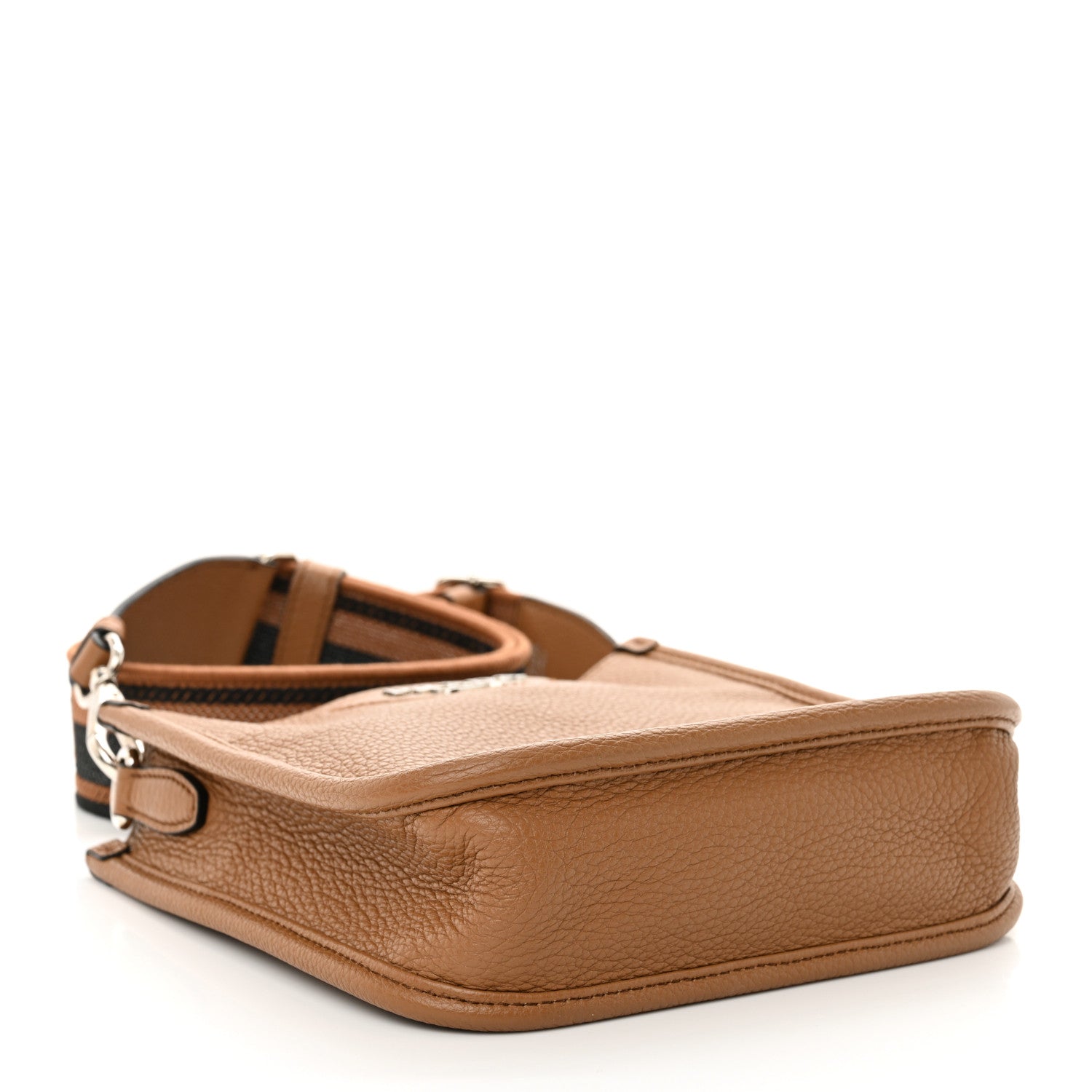 Vitello Daino Soft Mini Hobo Messenger Bag Caramel