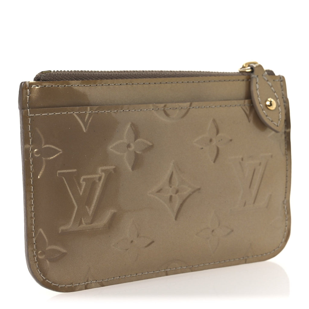 Vernis Key Pouch Beige Poudre