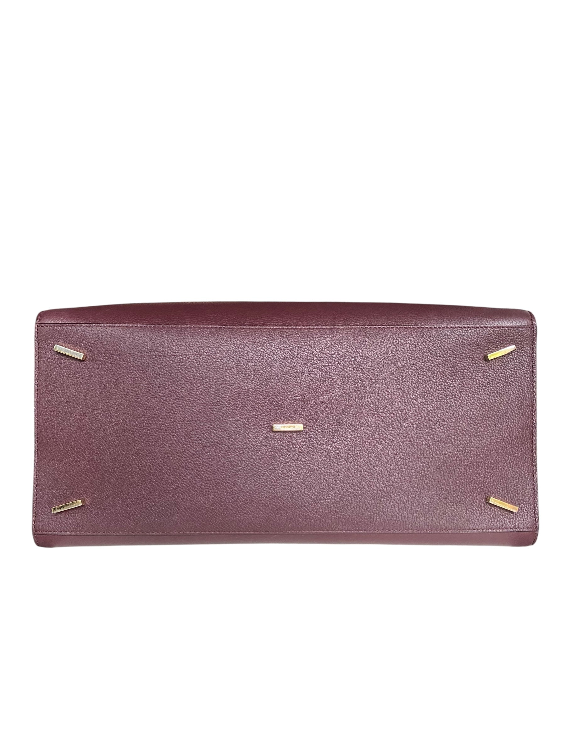 Ferragamo Dark Baloro Large Hug Bag