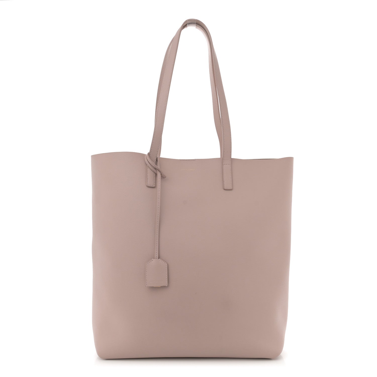 Calfskin Medium Shopping Tote Rose Antic