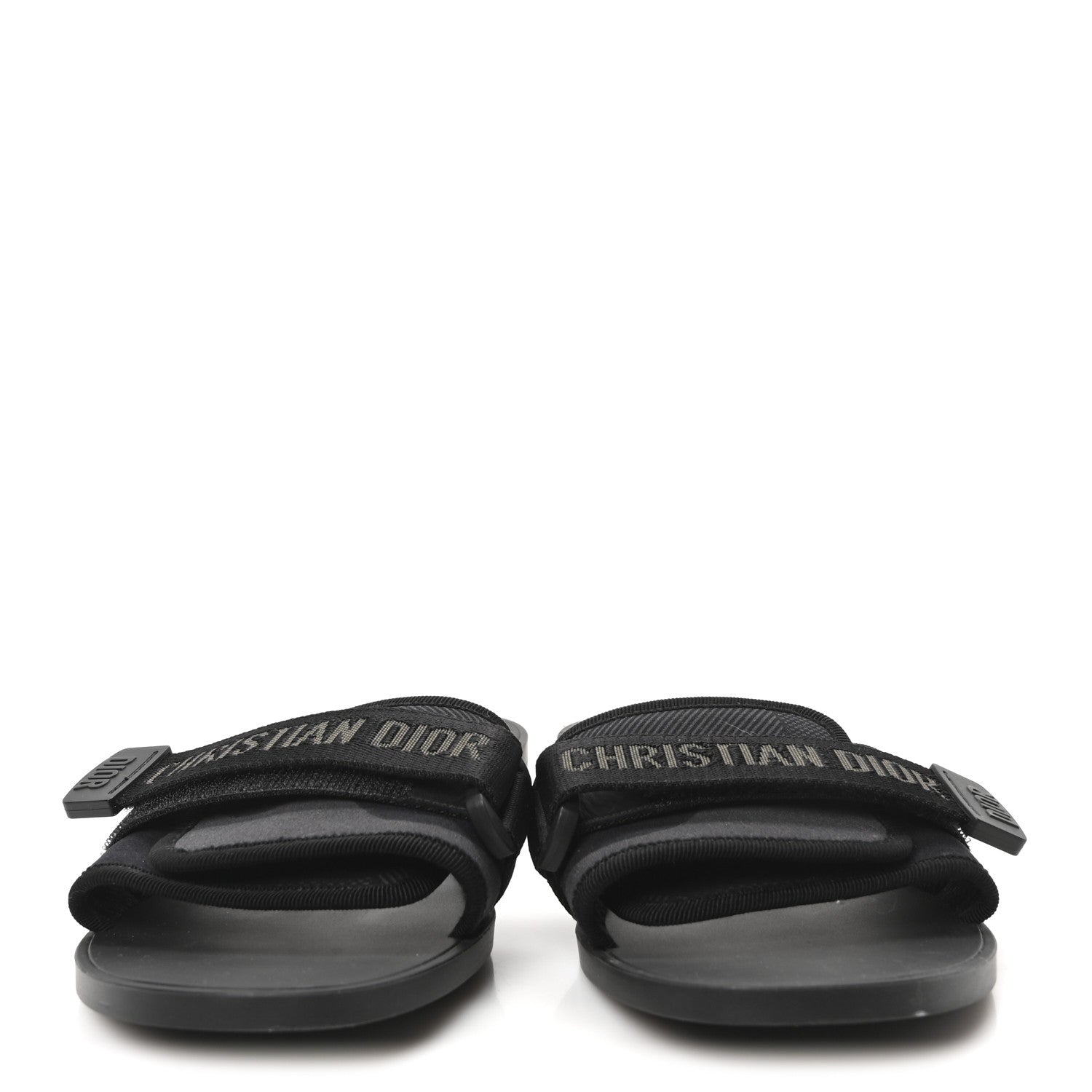 Technical Stretch Fabric Camouflage Dio(r)evolution Slide Sandals 39 Black Military