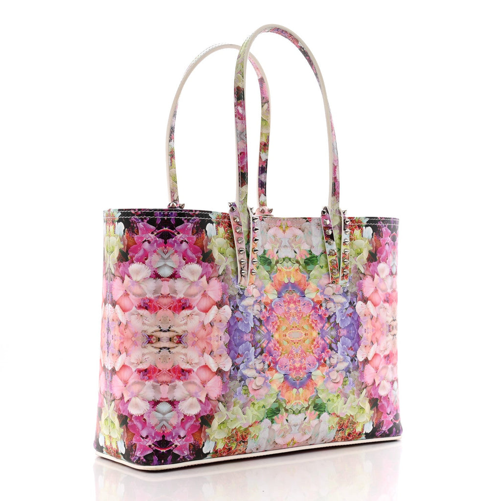 Calfskin Mini Paris Blooming Cabata Tote