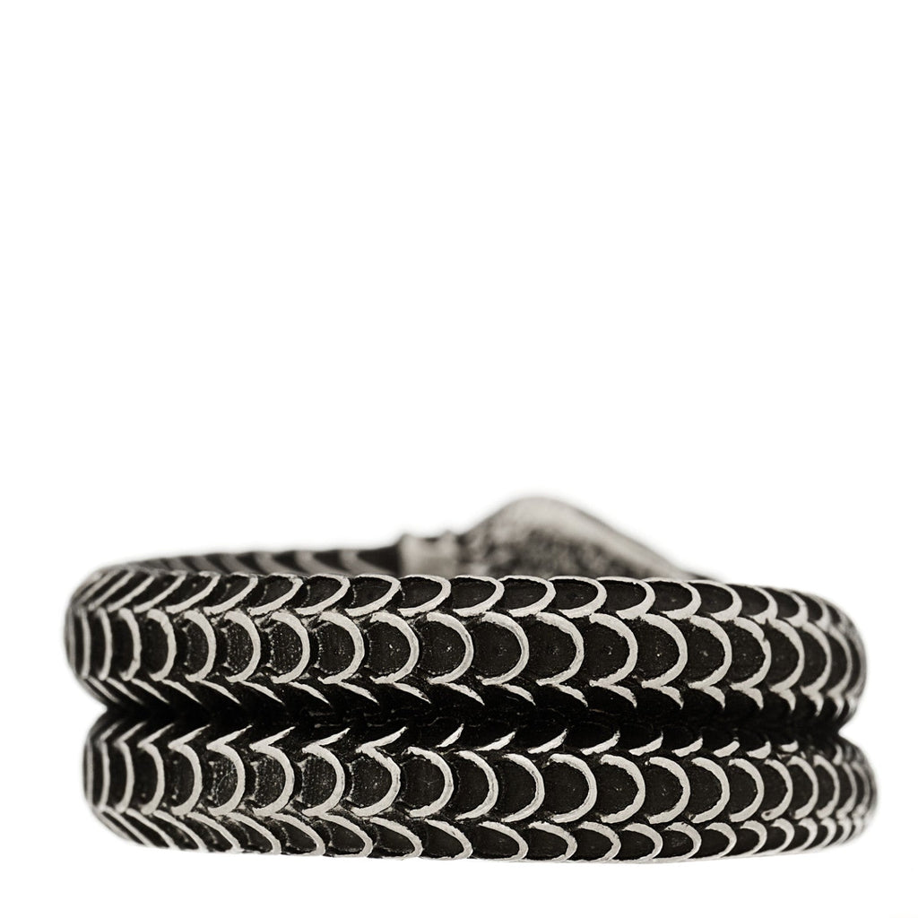 Sterling Silver Gucci Garden Snake Ring 56 7.75