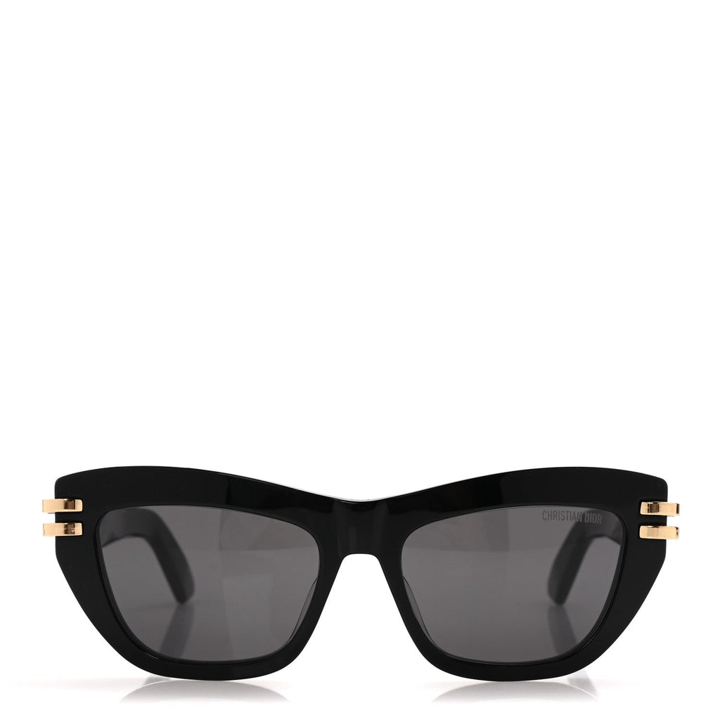 Acetate CDior B2U Cat Eye Sunglasses Black