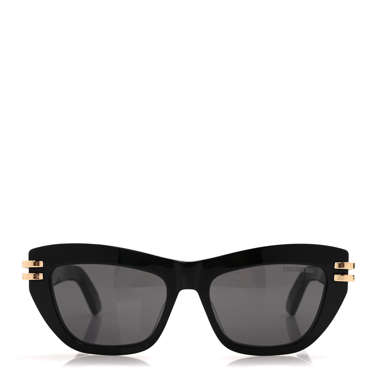 Acetate CDior B2U Cat Eye Sunglasses Black