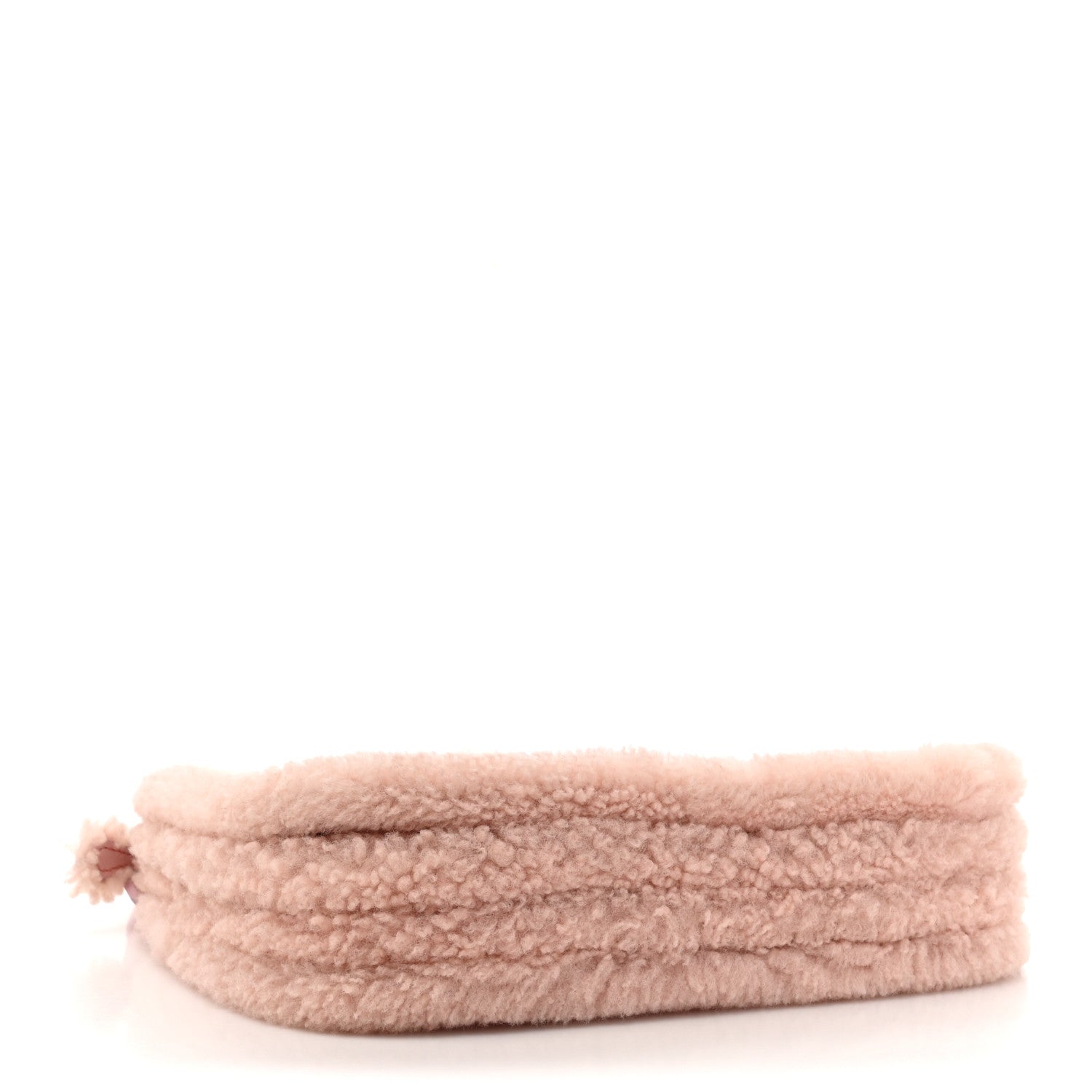 Calfskin Shearling Milky Way Odessa Shoulder Bag Pink