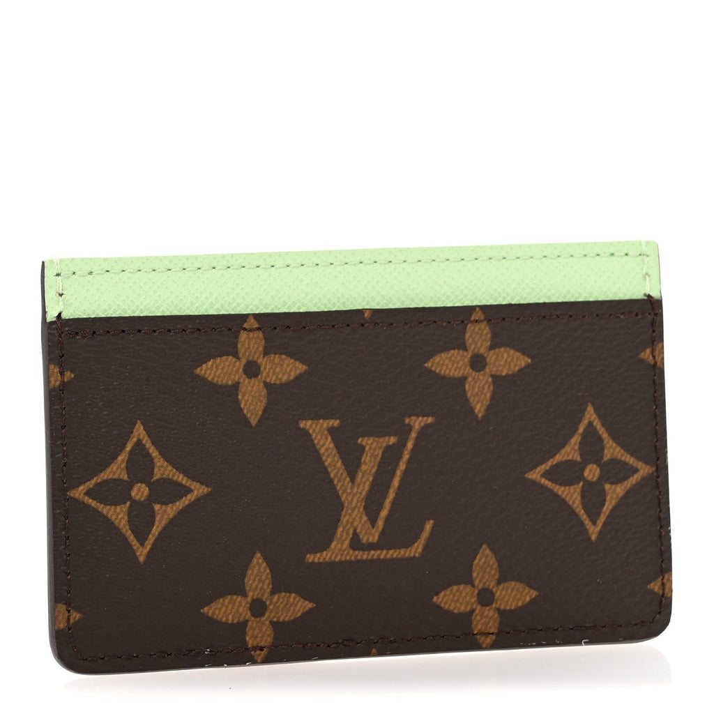 LV X TM Monogram Cherry Blossom  Holder Sakura Brown