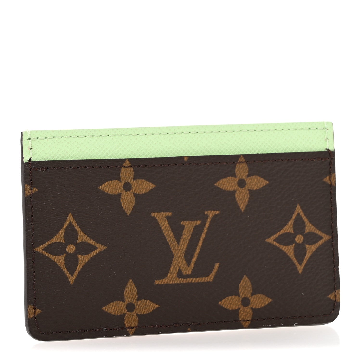 LV X TM Monogram Cherry Blossom  Holder Sakura Brown