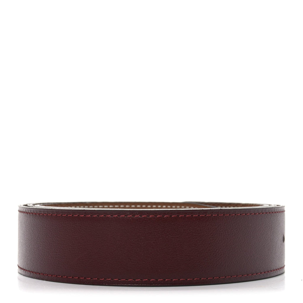 Box Togo 32mm Belt Strap 105 42 Rouge H Gold