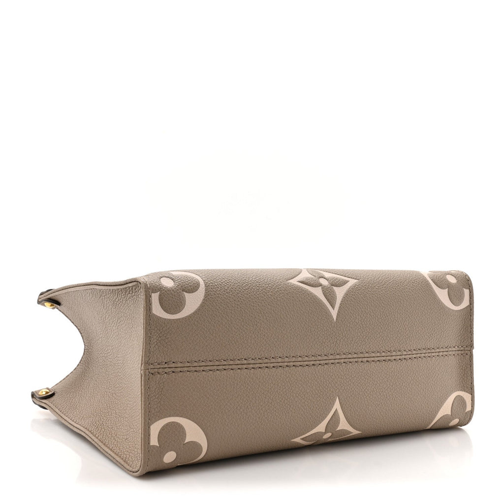 Empreinte Monogram Giant Onthego PM Tourterelle Creme